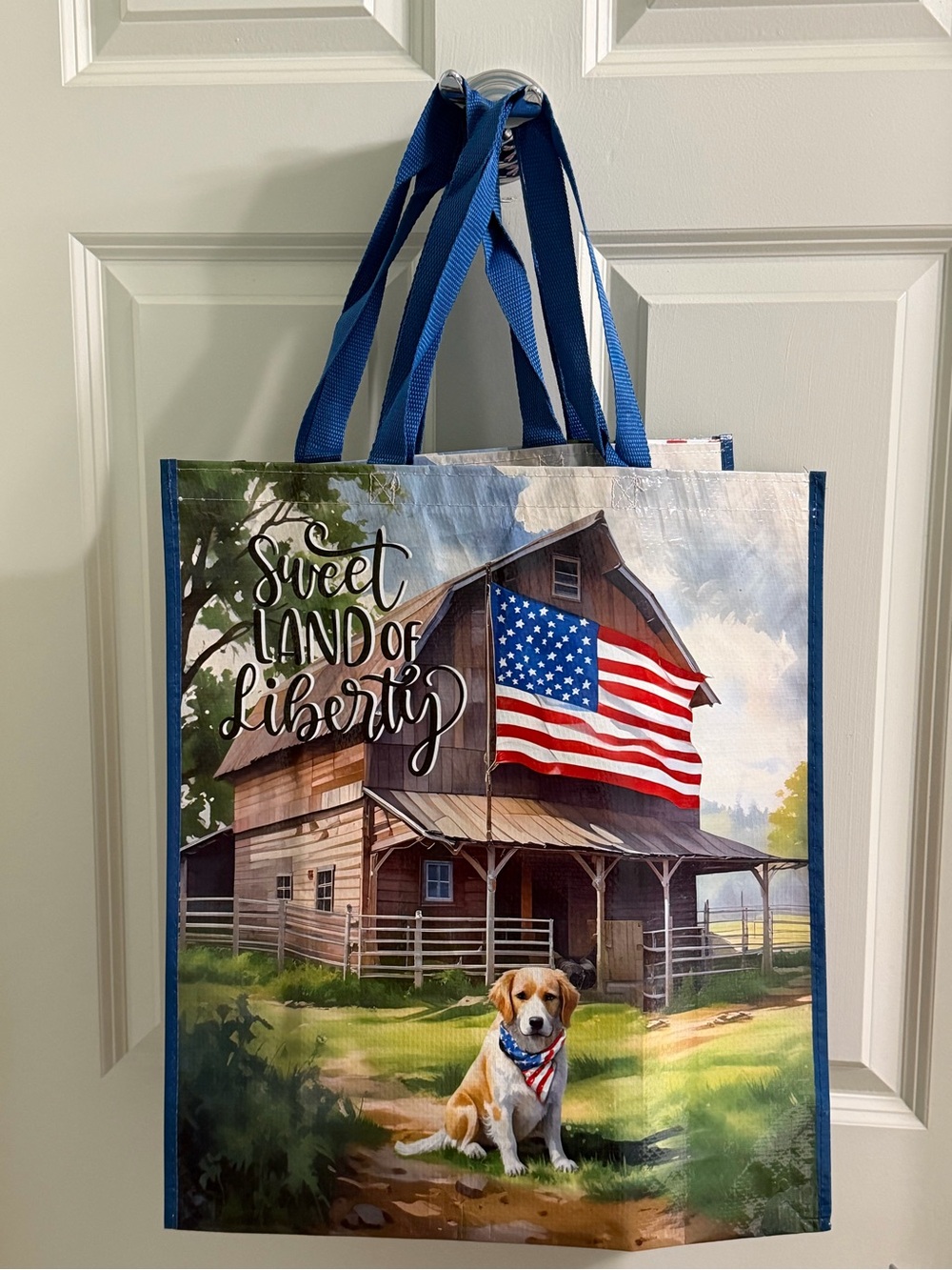 Cracker Barrel Patriotic Reusable Bag- NWOT- set of 3